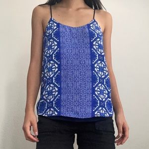 Blue Tank Top